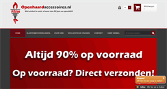 Desktop Screenshot of openhaardaccessoires.nl