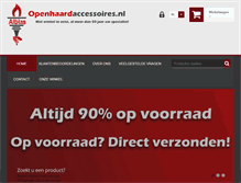 Tablet Screenshot of openhaardaccessoires.nl